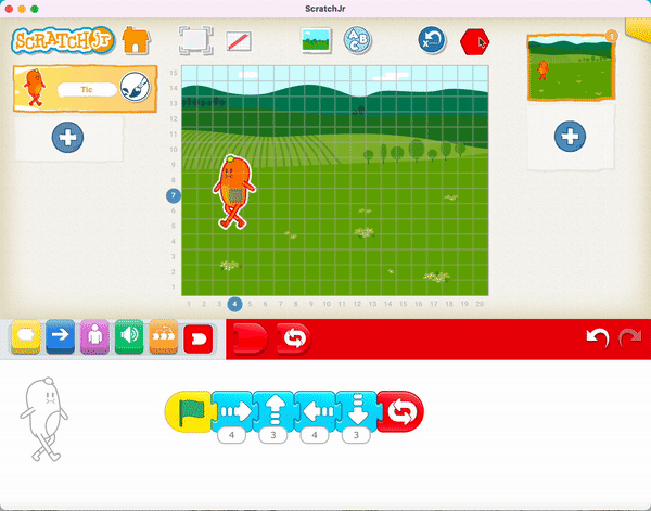 Scratch Jr / 10 lessons / 5-7 Years