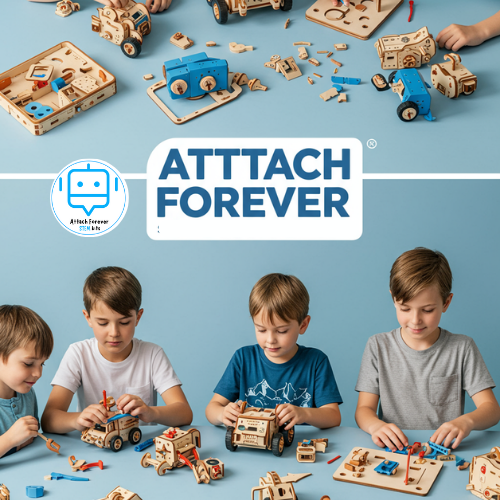 STEM kits from AttachForever - Beginner / 10 lessons / 5-8 Years