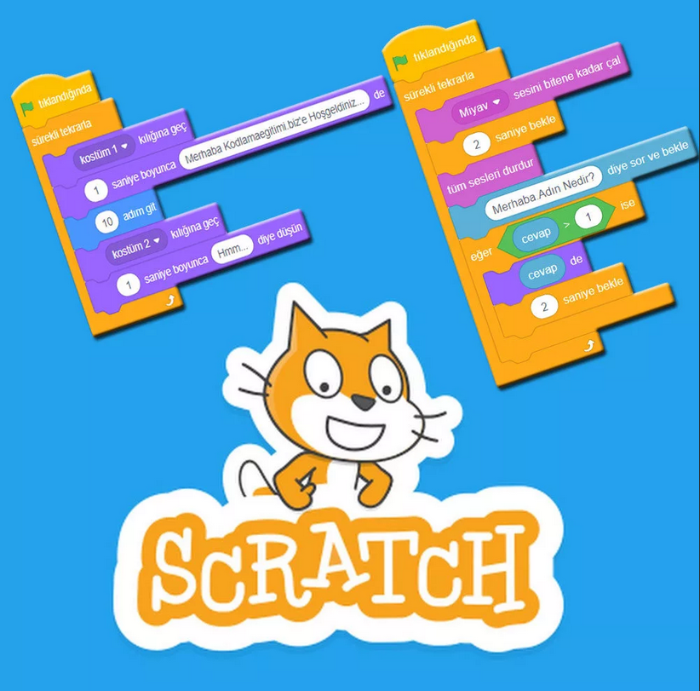 Scratch Coding with SCRATCH by MIT! / 10 lessons / 8-12 Years