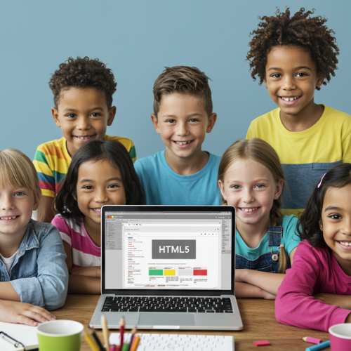 Website design for kids / 10 lessons / 8-11 Years