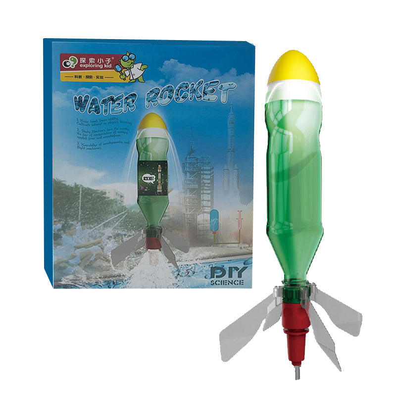 Water rocket, small experiment of physical science water rocket model ...
